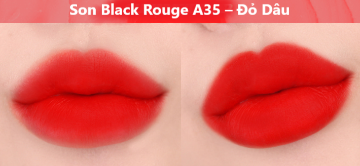 Son Black Rouge A35 – Đỏ Dâu